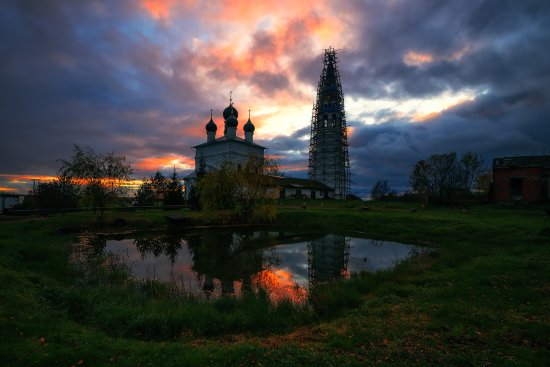 Осень, октябрь, дождь, снег, град и немного ясного неба...