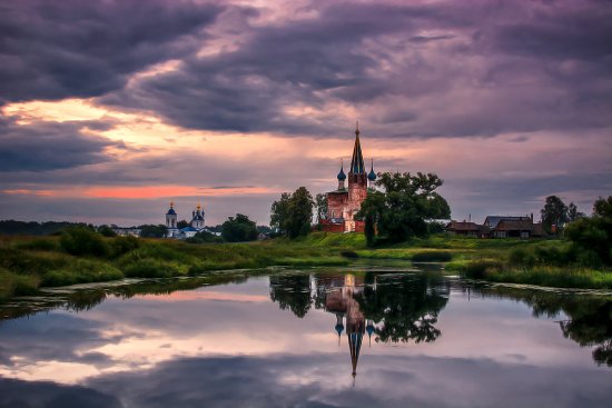 Дунилово - вечер